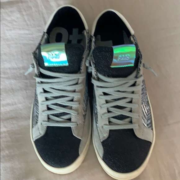 john tartan metallic sneaker